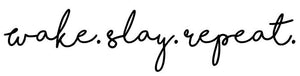 Wake Slay Repeat logo