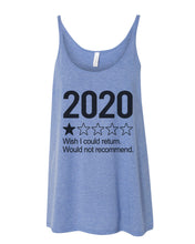 Load image into Gallery viewer, 2020 1 Star Review Wish I Could Return. Would Not Recommend Slouchy Tank - Wake Slay Repeat