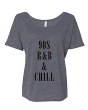 Load image into Gallery viewer, 90s R&B & Chill Slouchy Tee - Wake Slay Repeat
