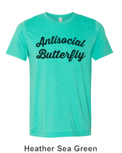 Antisocial Butterfly Unisex Short Sleeve T Shirt - Wake Slay Repeat