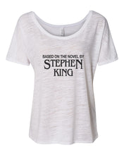 Load image into Gallery viewer, Based On The Novel By Stephen King Slouchy Tee - Wake Slay Repeat