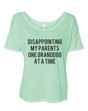 Load image into Gallery viewer, Disappointing My Parents One Granddog At A Time Slouchy Tee - Wake Slay Repeat
