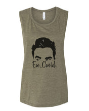 Load image into Gallery viewer, Schitt's Creek Ew, Covid. Fitted Muscle Tank - Wake Slay Repeat