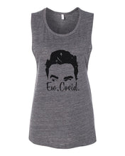 Load image into Gallery viewer, Schitt's Creek Ew, Covid. Fitted Muscle Tank - Wake Slay Repeat