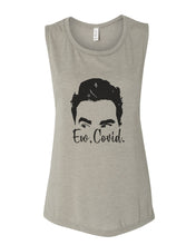 Load image into Gallery viewer, Schitt's Creek Ew, Covid. Fitted Muscle Tank - Wake Slay Repeat