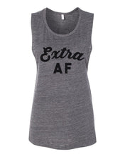 Load image into Gallery viewer, Extra AF Flowy Scoop Muscle Tank - Wake Slay Repeat