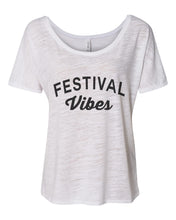Load image into Gallery viewer, Festival Vibes Slouchy Tee - Wake Slay Repeat