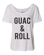 Load image into Gallery viewer, Guac & Roll Slouchy Tee - Wake Slay Repeat
