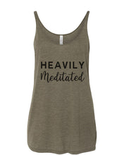 Load image into Gallery viewer, Heavily Meditated Slouchy Tank - Wake Slay Repeat