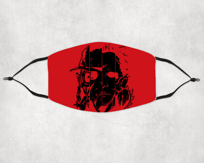 Horror Squad Face Mask - Wake Slay Repeat