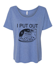 Load image into Gallery viewer, I Put Out For Santa Christmas Slouchy Tee - Wake Slay Repeat