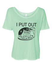 Load image into Gallery viewer, I Put Out For Santa Christmas Slouchy Tee - Wake Slay Repeat