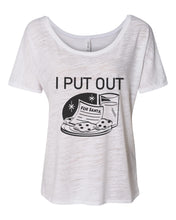 Load image into Gallery viewer, I Put Out For Santa Christmas Slouchy Tee - Wake Slay Repeat