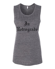 Load image into Gallery viewer, In Retrograde Flowy Scoop Muscle Tank - Wake Slay Repeat