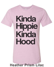 Load image into Gallery viewer, Kinda Hippie Kinda Hood Unisex Short Sleeve T Shirt - Wake Slay Repeat