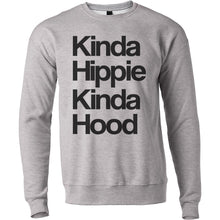 Load image into Gallery viewer, Kinda Hippie Kinda Hood Unisex Sweatshirt - Wake Slay Repeat