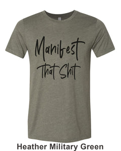Manifest That Shit Unisex Short Sleeve T Shirt