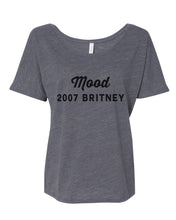 Load image into Gallery viewer, Mood 2007 Britney Slouchy Tee - Wake Slay Repeat