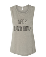 Load image into Gallery viewer, Music By Danny Elfman Fitted Muscle Tank - Wake Slay Repeat