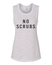 Load image into Gallery viewer, No Scrubs Flowy Scoop Muscle Tank - Wake Slay Repeat