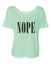 Load image into Gallery viewer, Nope Slouchy Tee - Wake Slay Repeat