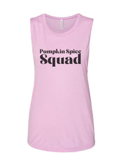 Load image into Gallery viewer, Pumpkin Spice Squad Fitted Muscle Tank - Wake Slay Repeat