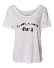 Load image into Gallery viewer, Pumpkin Spice Gang Slouchy Tee - Wake Slay Repeat