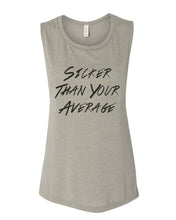 Load image into Gallery viewer, Sicker Than Your Average Workout Flowy Scoop Muscle Tank - Wake Slay Repeat