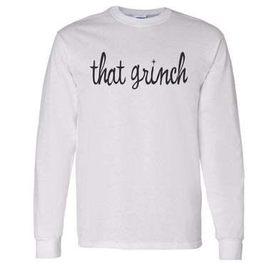 That Grinch Christmas Unisex Long Sleeve T Shirt - Wake Slay Repeat