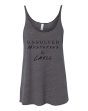 Load image into Gallery viewer, Unsolved Mysteries &amp; Chill Slouchy Tank - Wake Slay Repeat