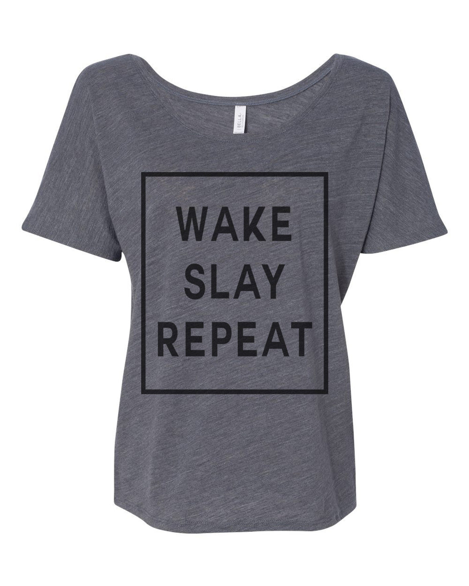 Thankful AF Asphalt Slub Oversized Slouchy Tee main image 0