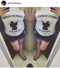 Load image into Gallery viewer, Bibbidi Bobbidi Bye Felicia Flowy Scoop Muscle Tank - Wake Slay Repeat