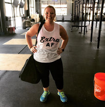 Load image into Gallery viewer, Extra AF Flowy Scoop Muscle Tank - Wake Slay Repeat