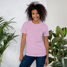 Load image into Gallery viewer, Girl Gang Premium Embroidered Short-Sleeve Unisex T-Shirt - Wake Slay Repeat