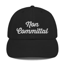 Load image into Gallery viewer, Non Committal Premium Champion Dad Cap - Wake Slay Repeat