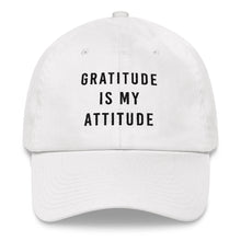 Load image into Gallery viewer, Gratitude Is My Attitude Dad hat - Wake Slay Repeat