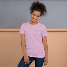 Load image into Gallery viewer, WSR Premium Embroidered Short-Sleeve Unisex T-Shirt - Wake Slay Repeat