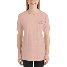 Load image into Gallery viewer, Not Today Satan Premium Embroidered Short-Sleeve Unisex T-Shirt - Wake Slay Repeat