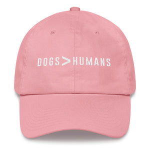 Dogs > Humans Dad Hat - Wake Slay Repeat