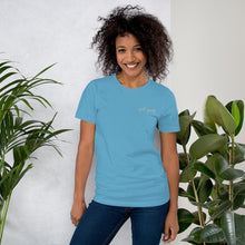 Load image into Gallery viewer, Girl Gang Premium Embroidered Short-Sleeve Unisex T-Shirt - Wake Slay Repeat