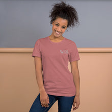 Load image into Gallery viewer, WSR Premium Embroidered Short-Sleeve Unisex T-Shirt - Wake Slay Repeat