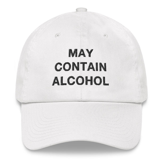 May Contain Alcohol Dad Hat - Wake Slay Repeat