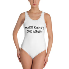 Load image into Gallery viewer, Make Kanye 2006 Again One-Piece Swimsuit - Wake Slay Repeat