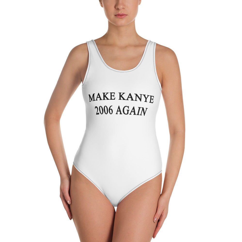 Make Kanye 2006 Again One Piece Swimsuit