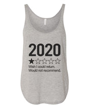 Load image into Gallery viewer, 2020 1 Star Review Wish I Could Return. Would Not Recommend Flowy Side Slit Tank Top - Wake Slay Repeat