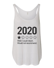Load image into Gallery viewer, 2020 1 Star Review Wish I Could Return. Would Not Recommend Flowy Side Slit Tank Top - Wake Slay Repeat