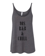 Load image into Gallery viewer, 90s R&amp;B &amp; Chill Slouchy Tank - Wake Slay Repeat