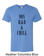 90s R&B & Chill Unisex Short Sleeve T Shirt - Wake Slay Repeat