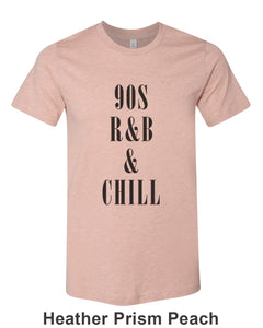 90s R&B & Chill Unisex Short Sleeve T Shirt - Wake Slay Repeat