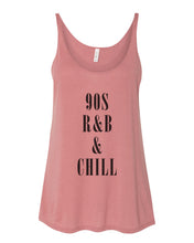 Load image into Gallery viewer, 90s R&amp;B &amp; Chill Slouchy Tank - Wake Slay Repeat